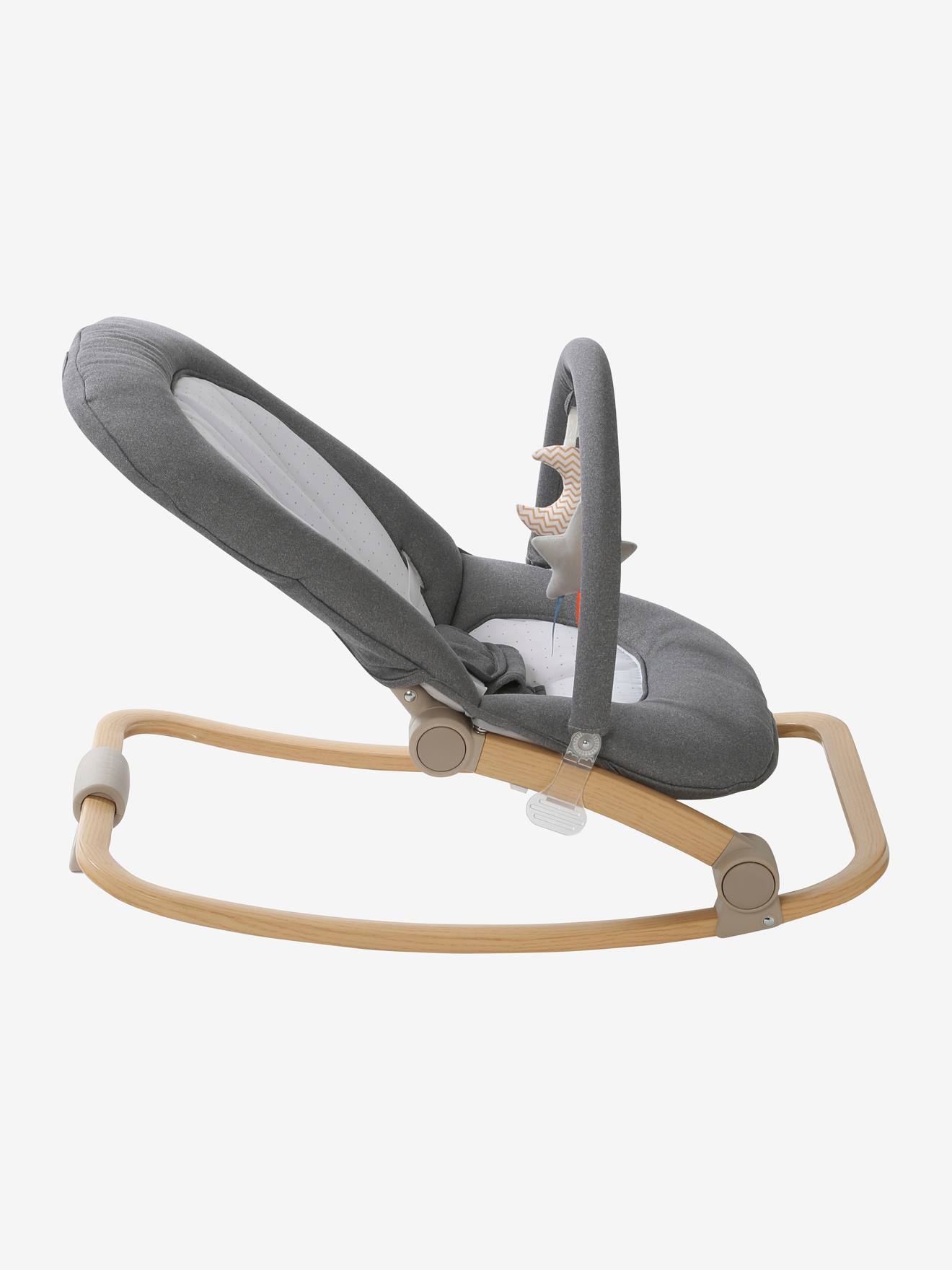 Vertbaudet Babywippe mit Spielbogen BABYDREAM - senfgelb