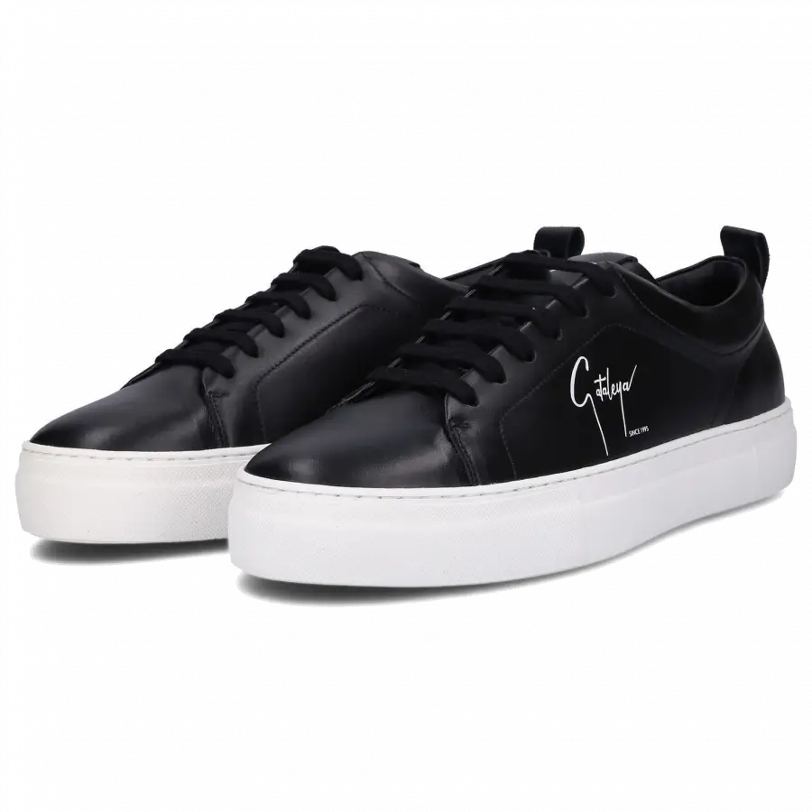 305 SOBE - Damen Sneaker Schwarz CATALEYA SAMRA Kalbsleder - schwarz