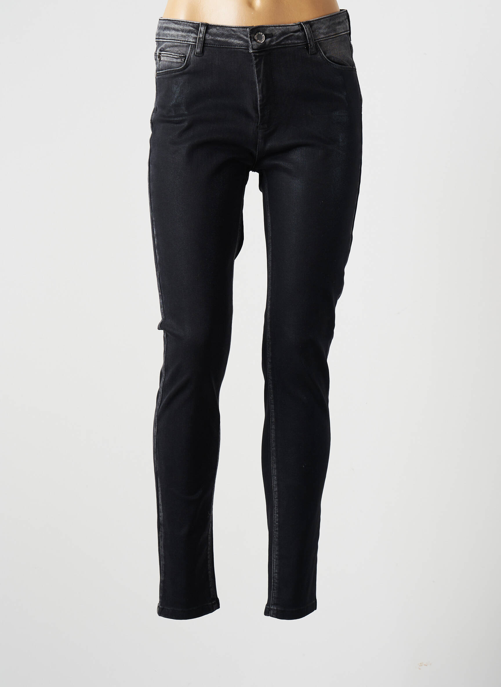 Eva Kayan Jeans Coupe Slim Femme couleur noir