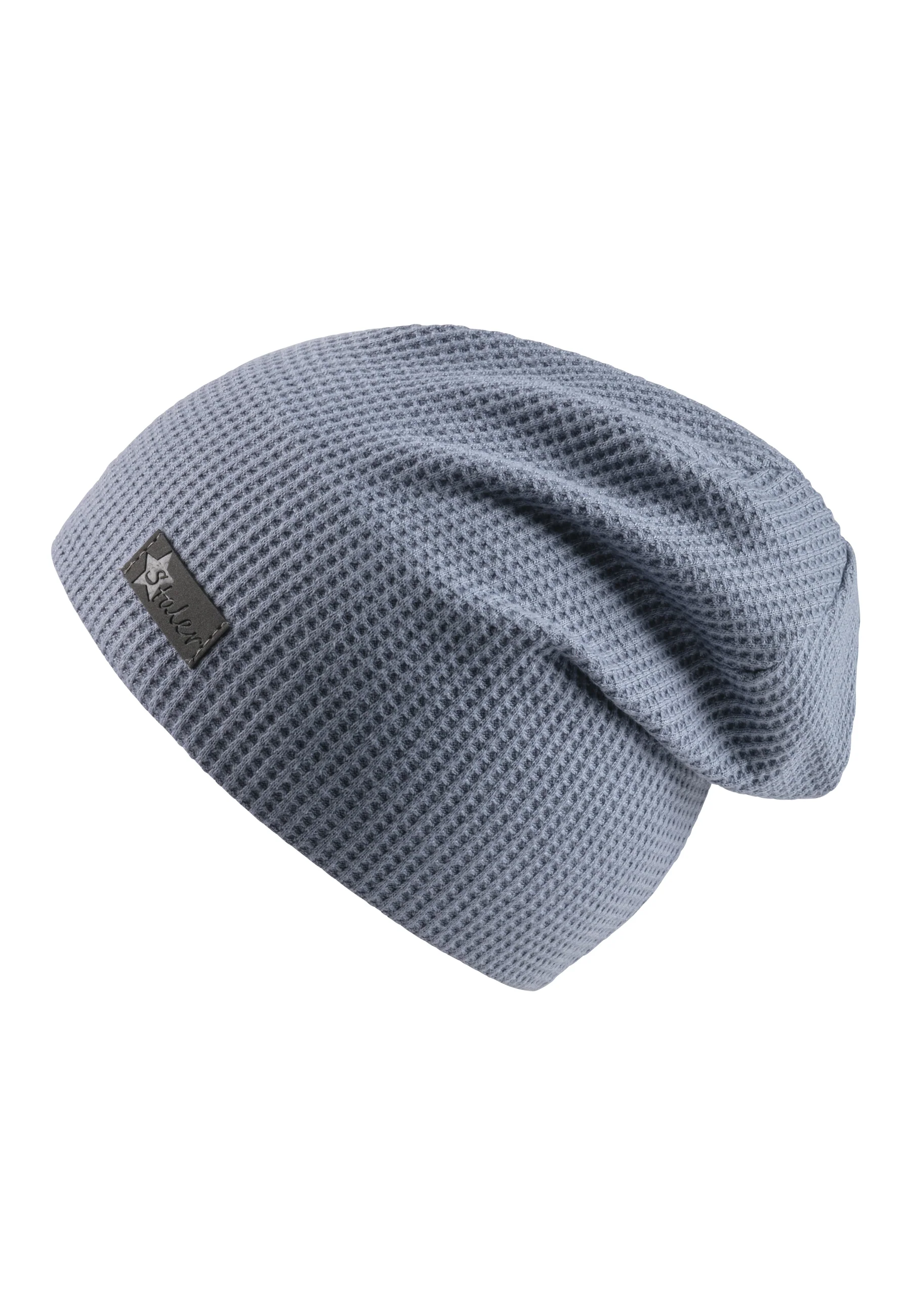 Beanie Uni mit Logo Patch in verschiedenen Farben