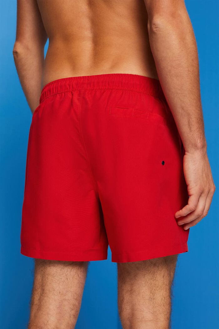 Strandshorts mit elastischem Bund