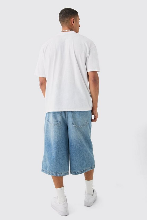 Oversize T-Shirt mit Good Vibes Only Print
