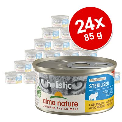 Sparpaket Almo Nature Holistic Specialised Nutrition 24 x 85 g