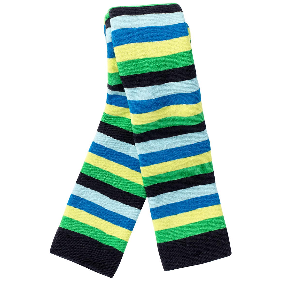 Mädchen Frottee-Leggings im Ringel-Look