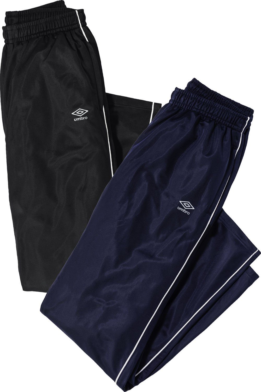 Umbro Jogginghose (Packung, 2er-Pack) mit praktischen Reißverschlusstaschen