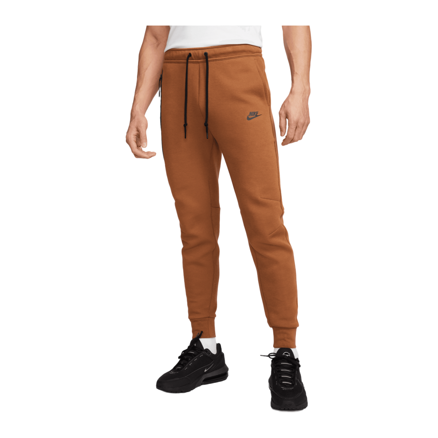 Nike Tech Fleece Jogginghose Braun Schwarz F281