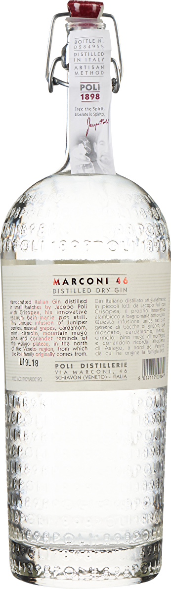 Poli Gin Marconi 46 0,7 Liter