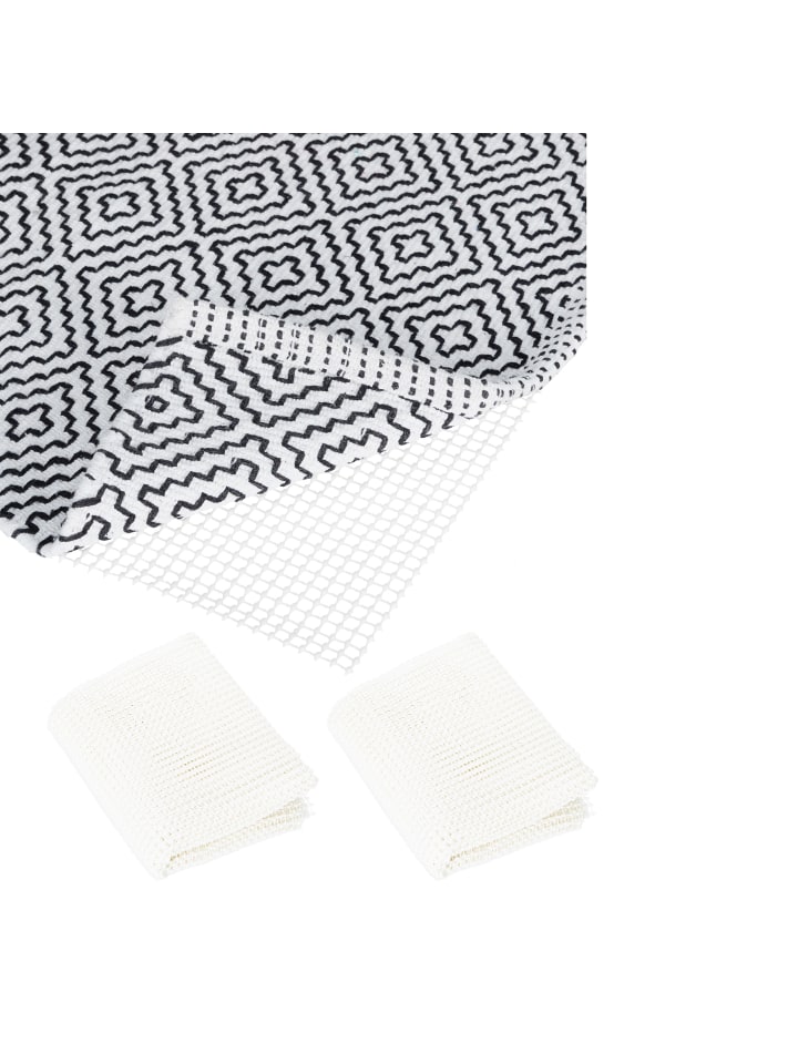 relaxdays 2x Antirutschmatte in Weiß - (B)120 x (T)180 cm günstig kaufen onesize