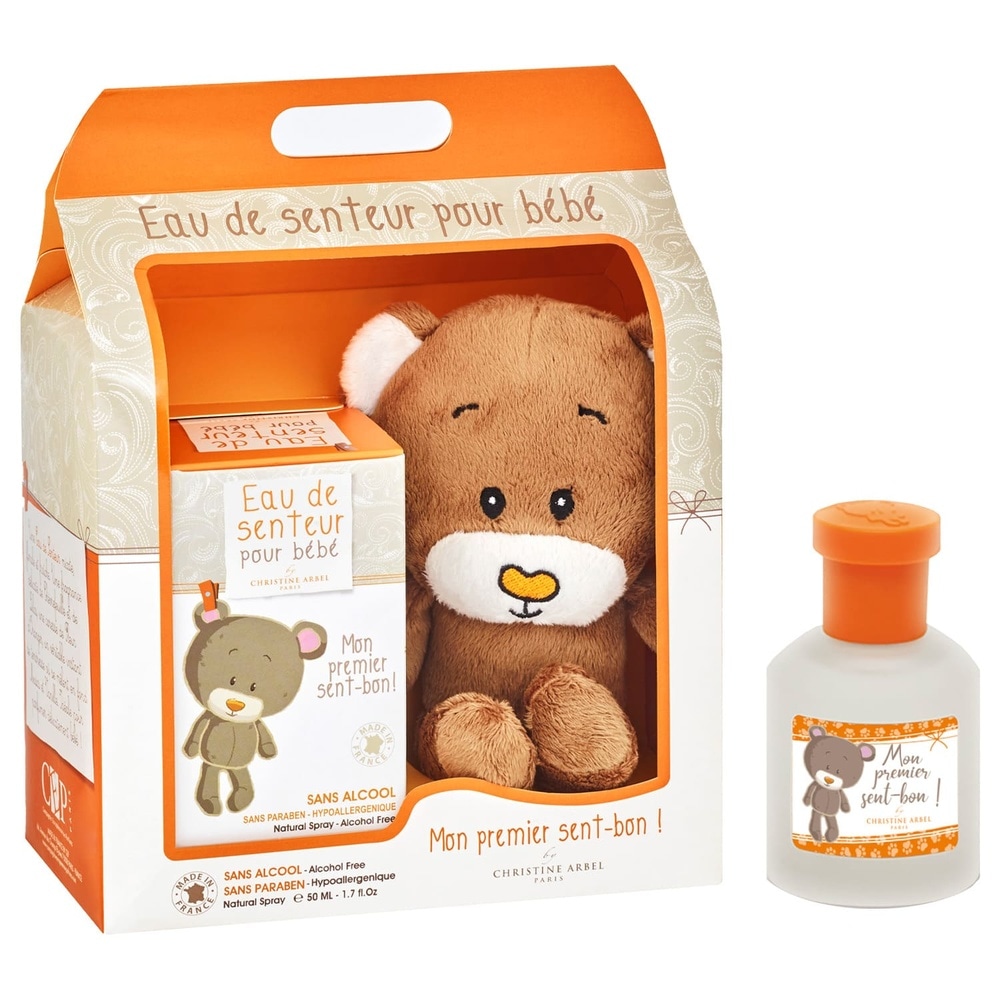 christine arbel Mon Premier Sent-Bon Coffret + 1 peluche Eau de senteur
