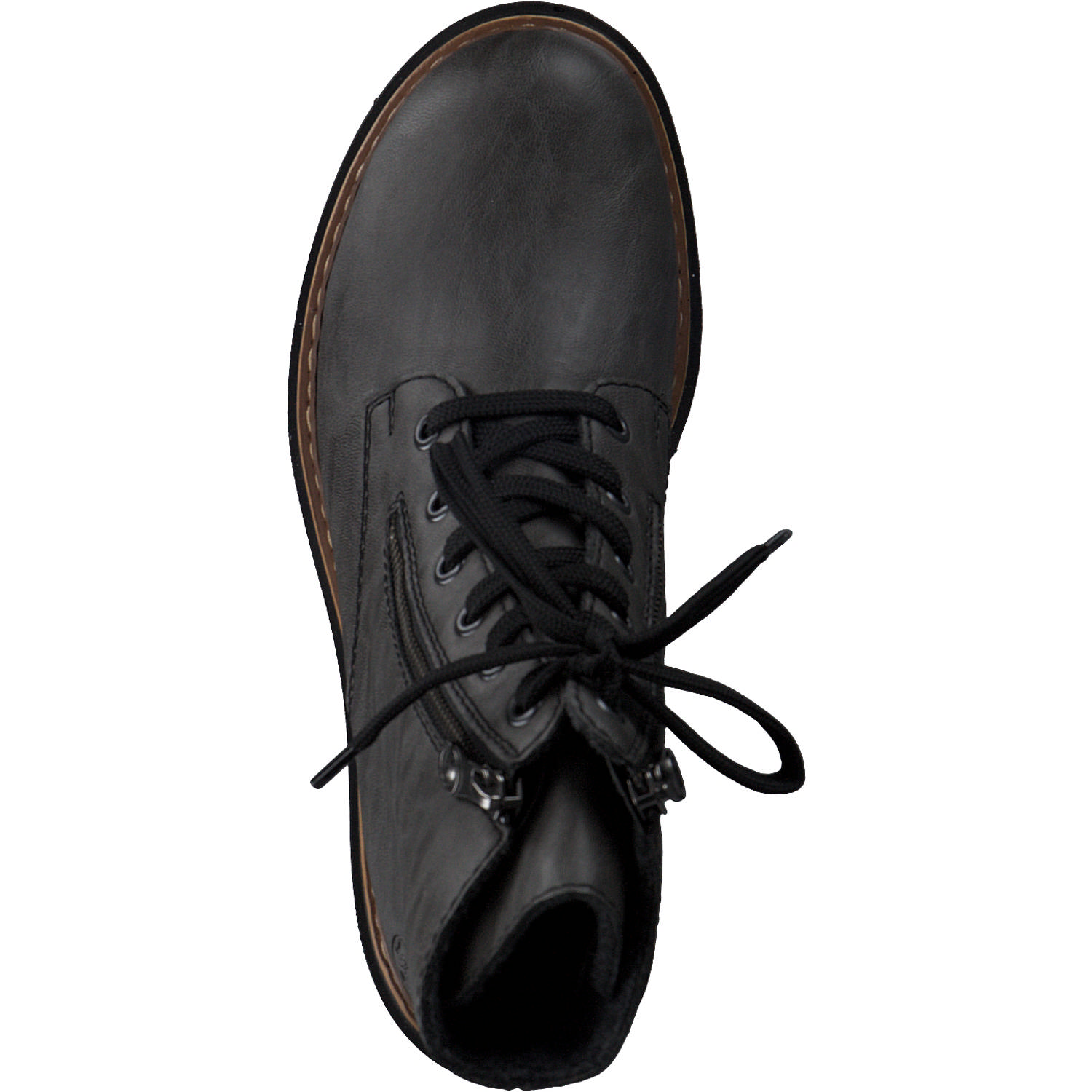 Rieker 72611, Schnürstiefeletten, Damen, Grau