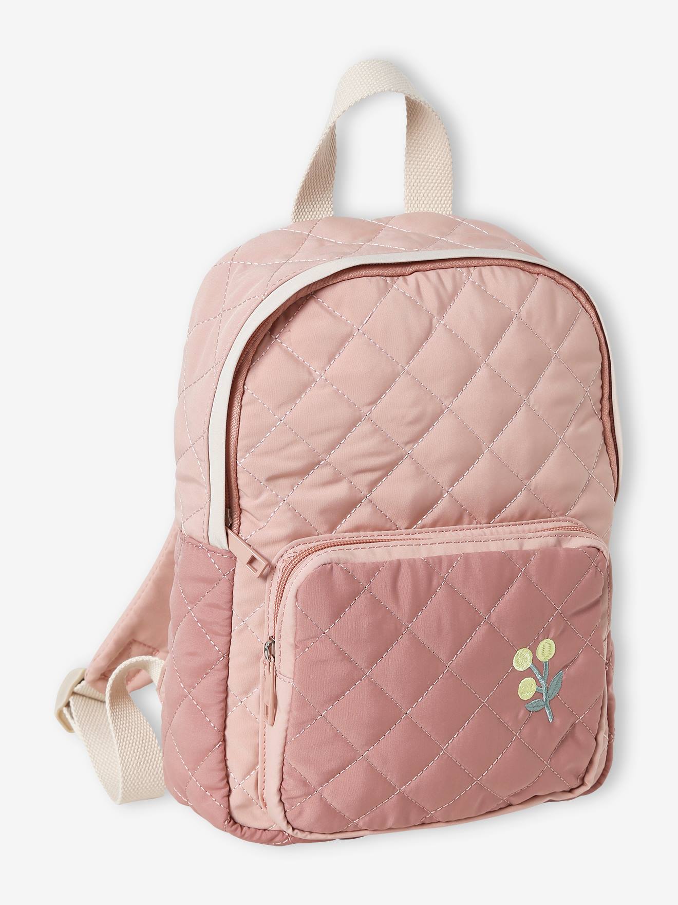 Vertbaudet Mädchen Rucksack - hellrosa