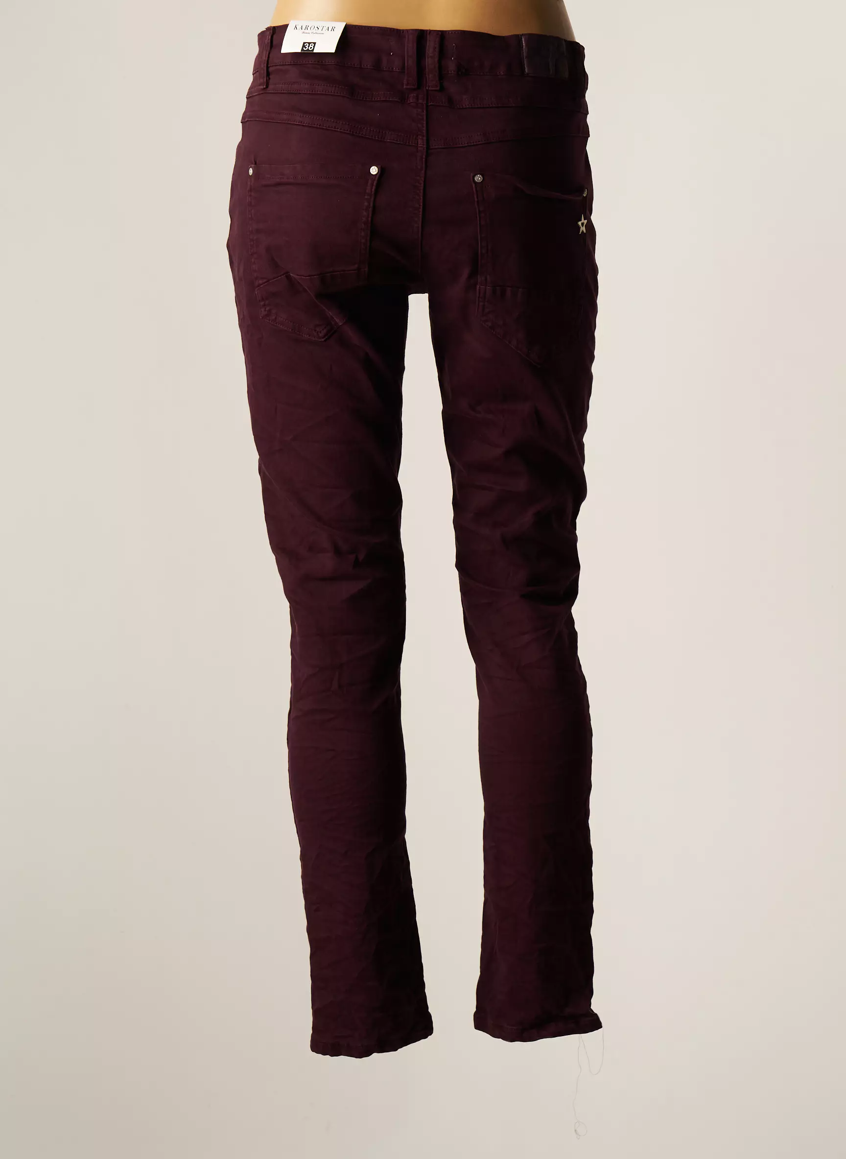 Karostar Pantalons Slim Femme couleur violet