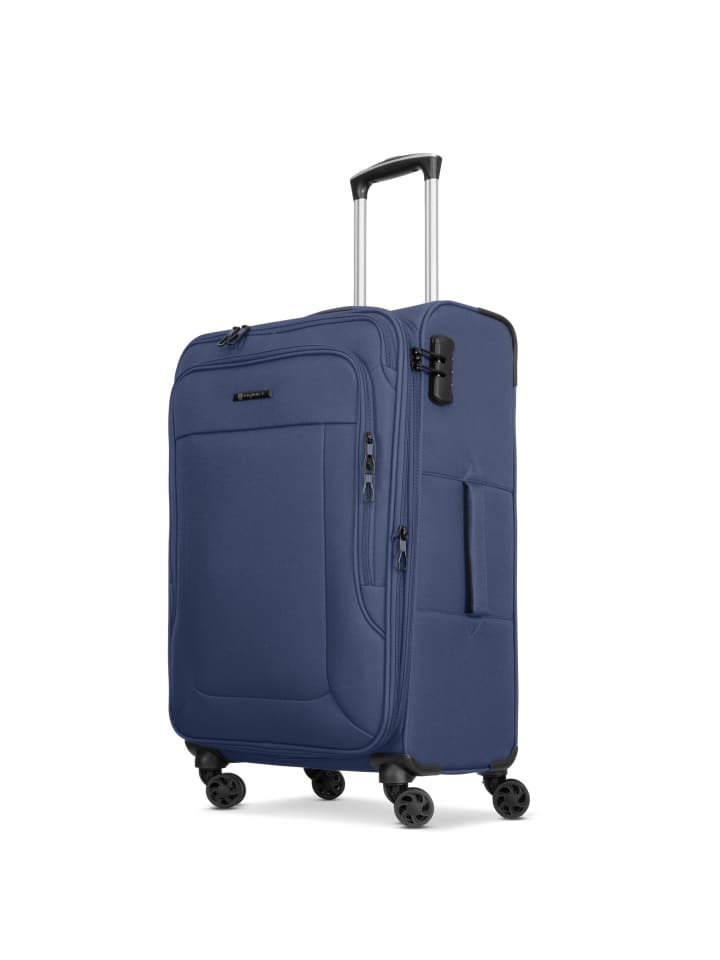 Franky Melbourne 3.0 4-Rollen Kofferset 3tlg. mit Dehnfalte in dark blue günstig kaufen onesize