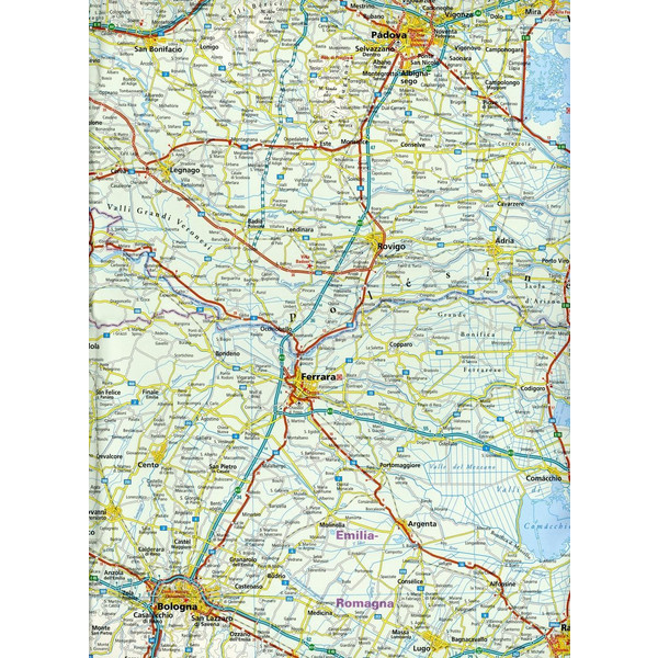 Reise Know-How Landkarte Italien, Nord 1 : 400.000 - Straßenkarte