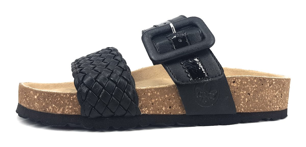 Rieker Woven 69380-00 Schwarz black