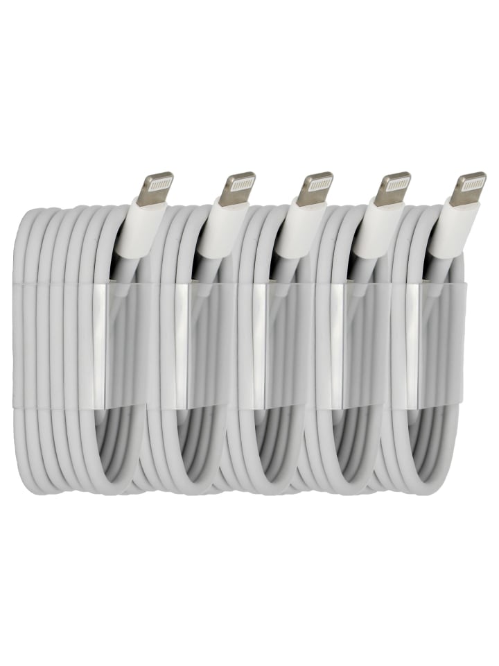 trendyoo 5er Pack Ladekabel für Apple iPhone kompatibel günstig kaufen onesize