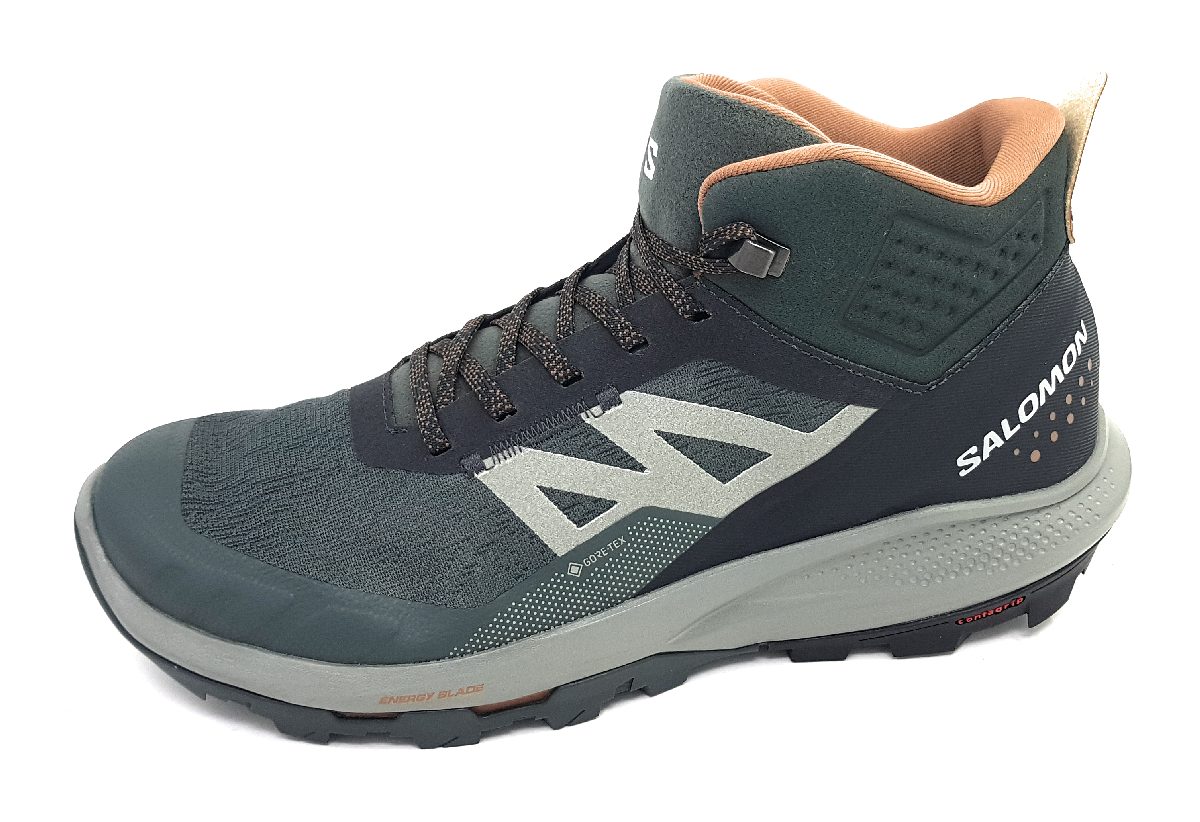 Salomon Outpulse Mid GTX L47297600 Grün Ubnchi/Schad/Rawia