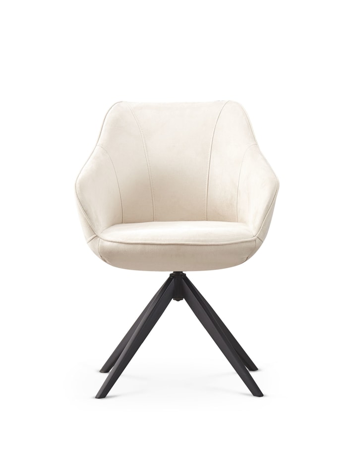B&D Home Drehstuhl KATJA in Creme - (B)58 x (H)81 x (T)60,5 cm günstig kaufen onesize