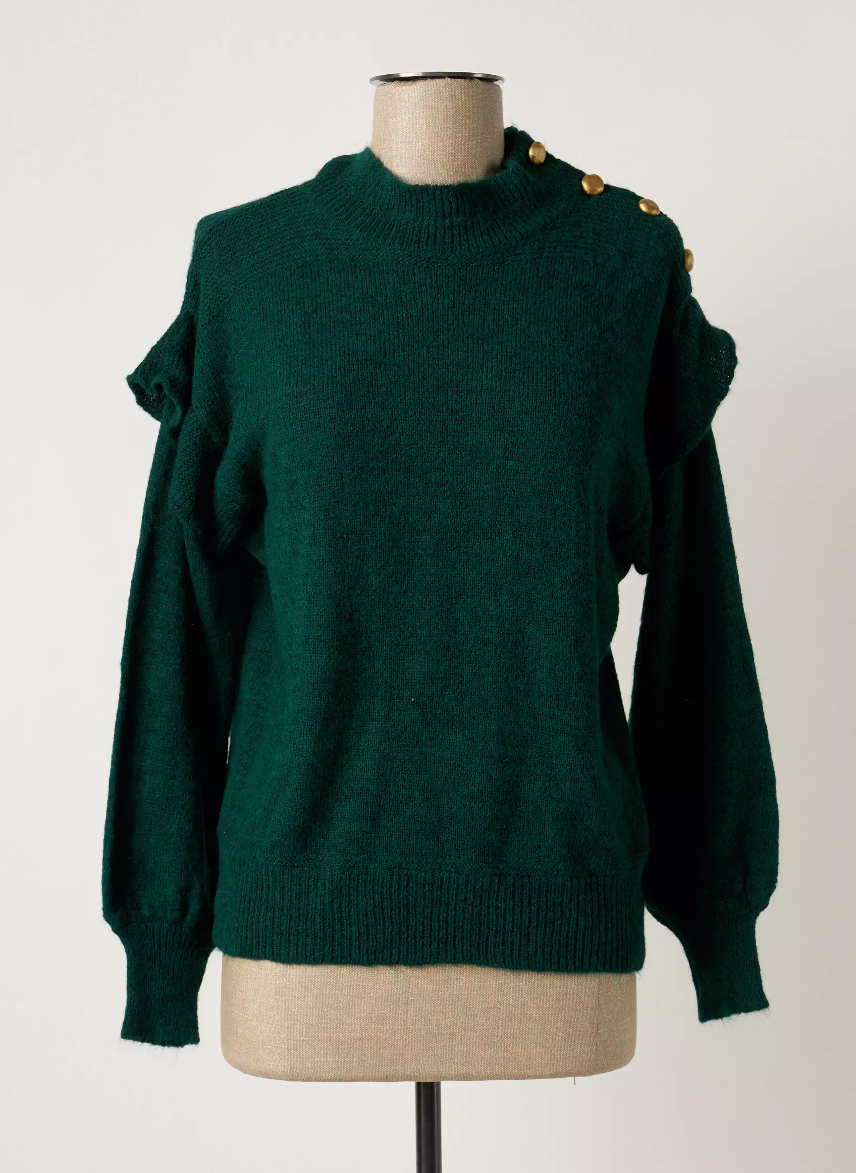 Deux By Eline De Munck Pulls Femme couleur vert