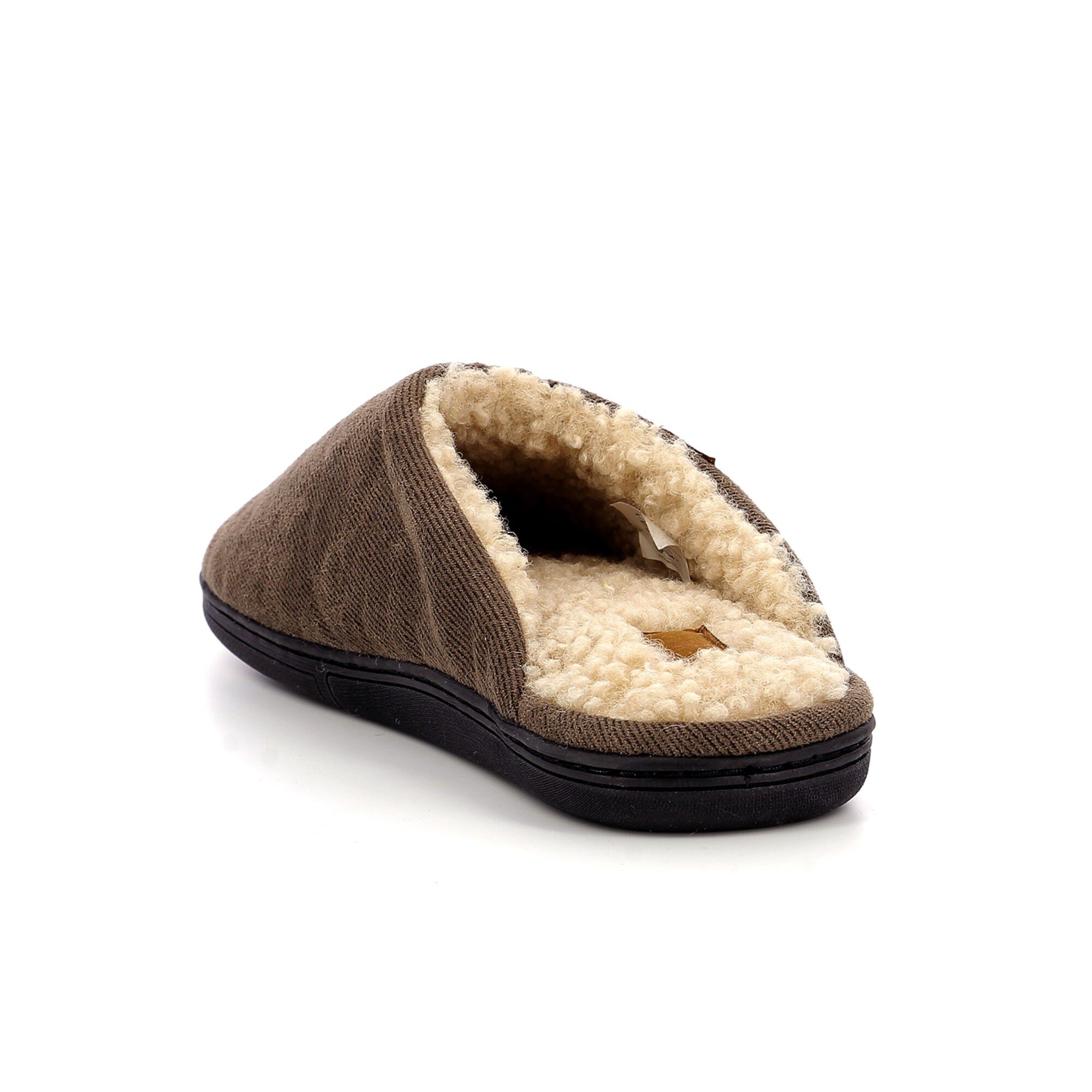 Chaussons homme fourrure sherpa DIM