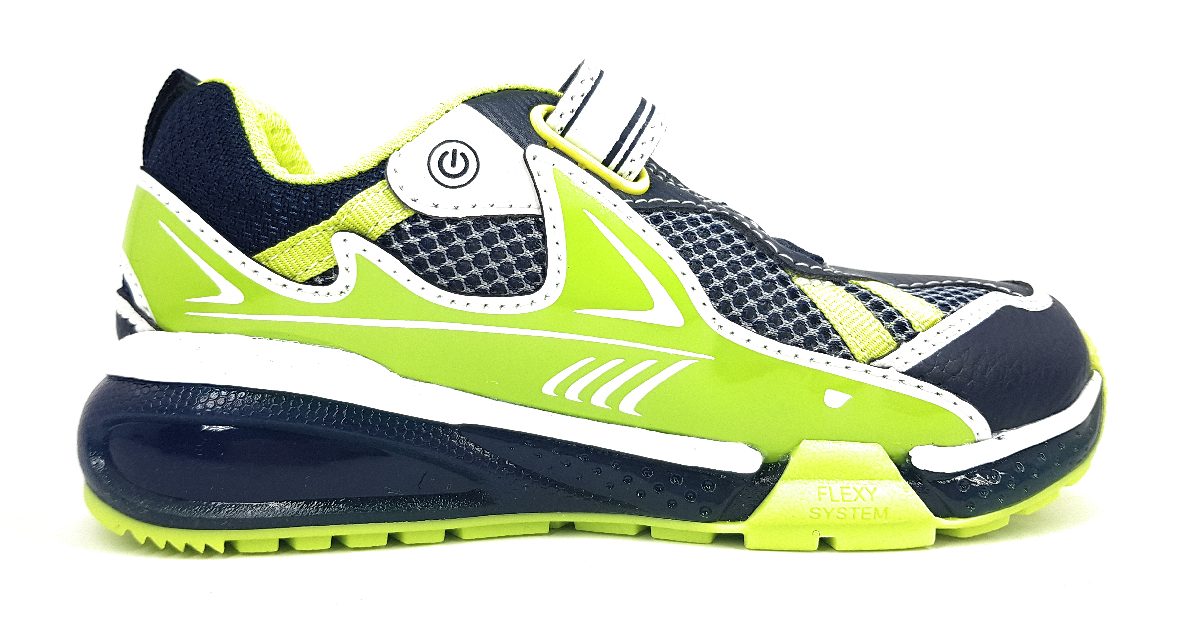 Geox Bayonyc J25FEA-014BU/C0749 Blau CO749 navy/lime