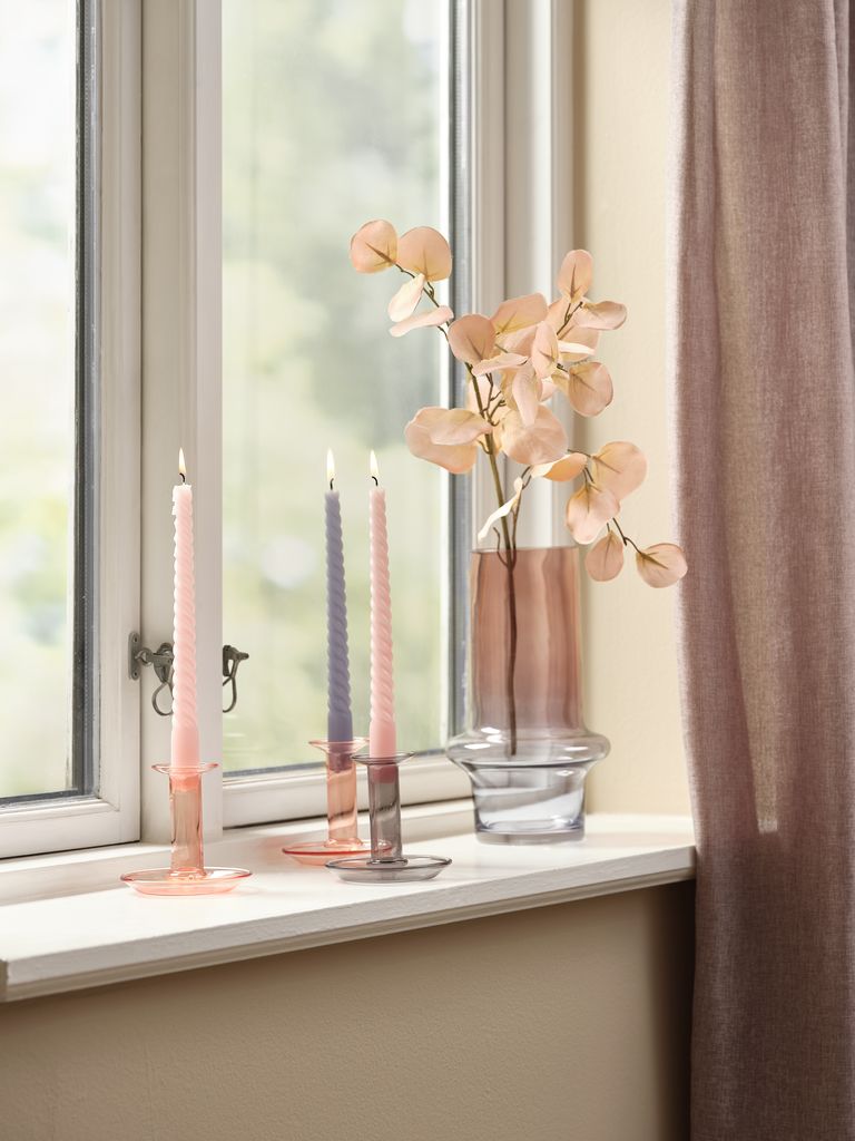 KRIS KRIS Vase Ø15xH26cm blau-rosa