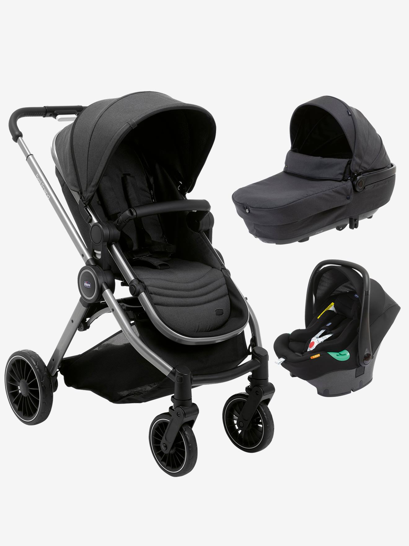 Combiné Trio Best Friend Pro Comfort i-Size CHICCO pirate black