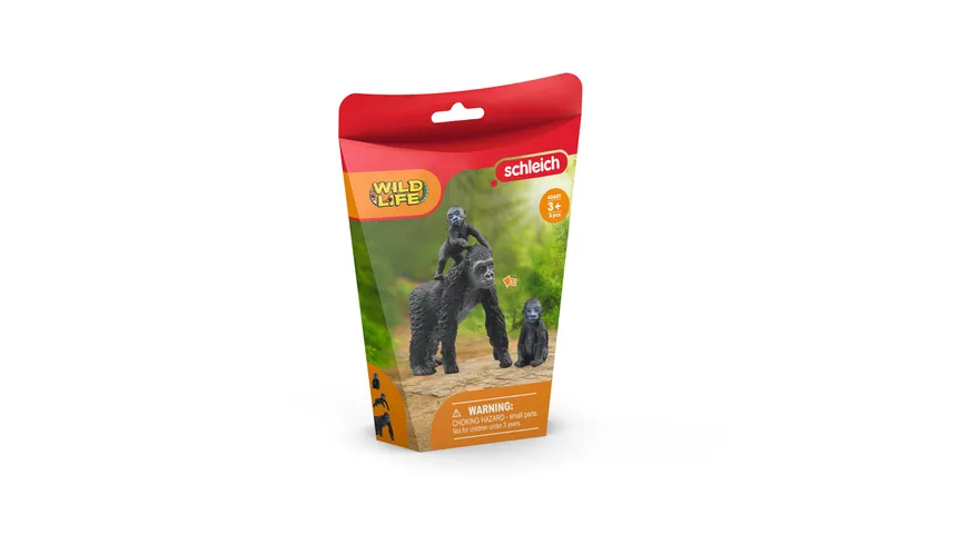 Schleich 42601 - Wild Life - Flachland Gorilla Familie