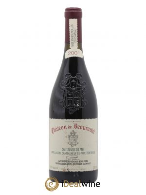 Châteauneuf-du-Pape Château de Beaucastel Famille Perrin  2001 - Lot de 1 Bouteille