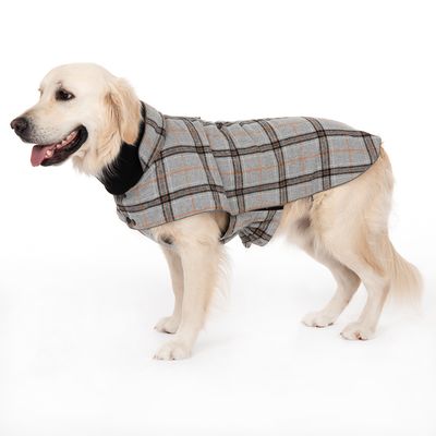 Hundemantel Flannel Check