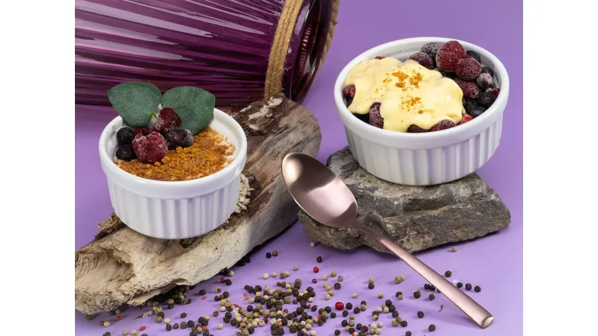 CreaTable Auflaufförmchen Ø10cm weiß