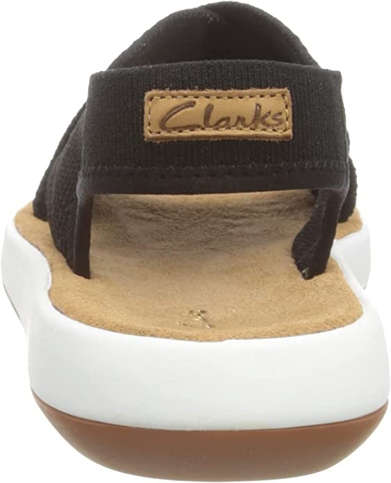 CLARKS Komfort Sandalen schwarz