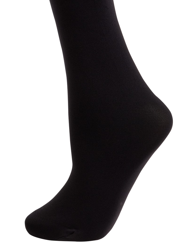 Strumpfhose in matter Optik - 80 DEN in schwarz
