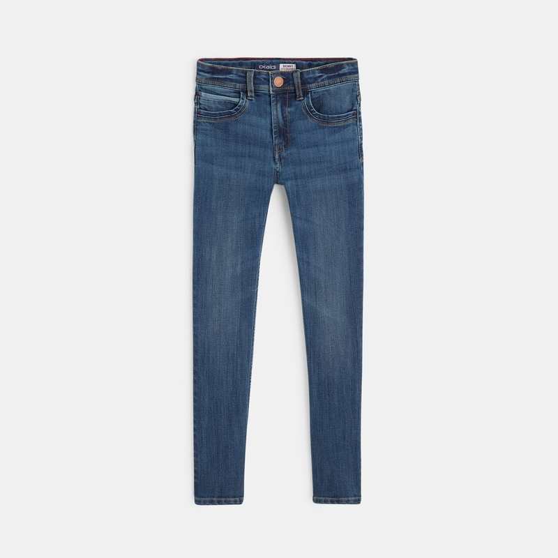 Jean bleu skinny ultra-résistant garçon