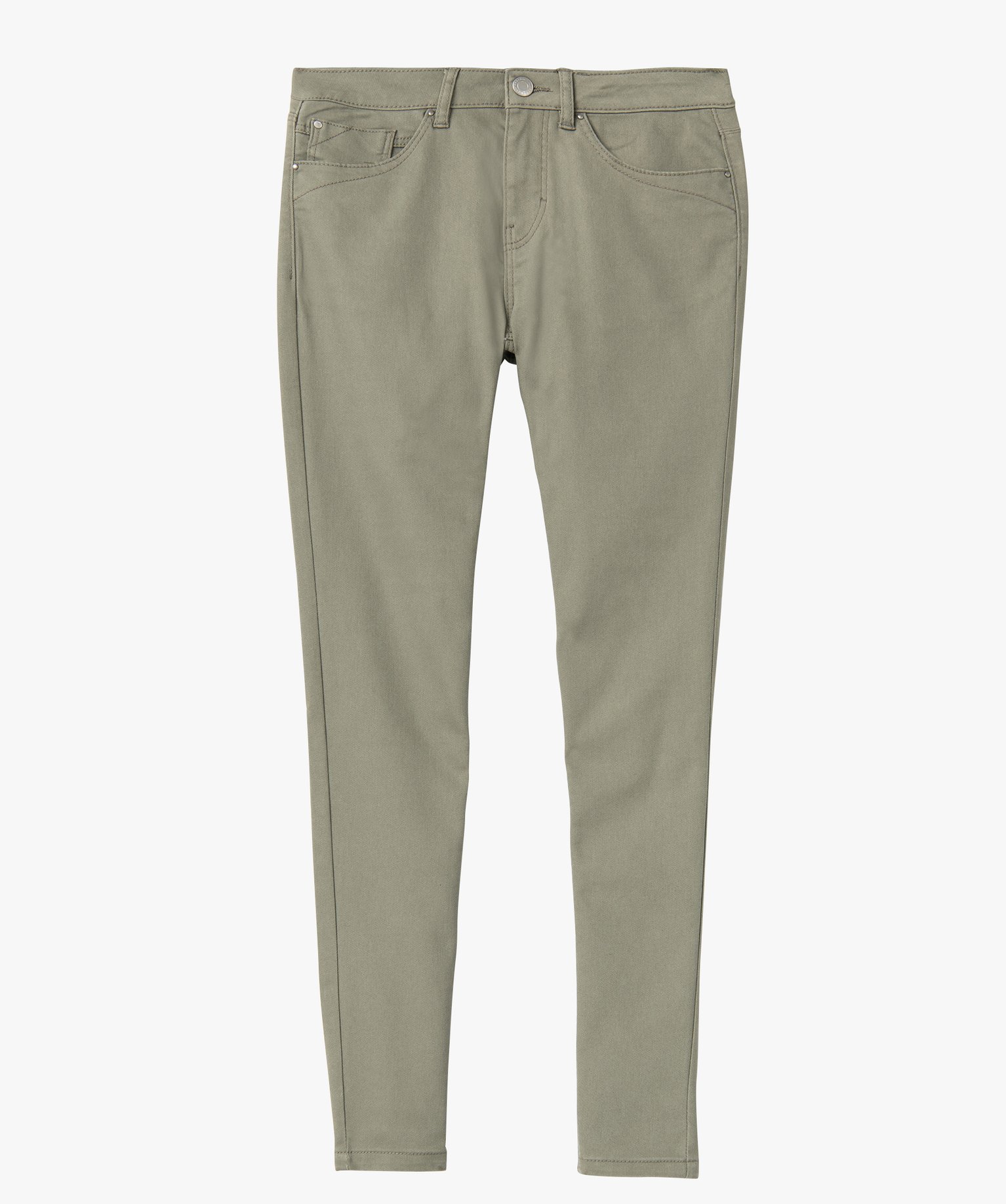 Pantalon femme coupe Slim - L26 kaki | GEMO