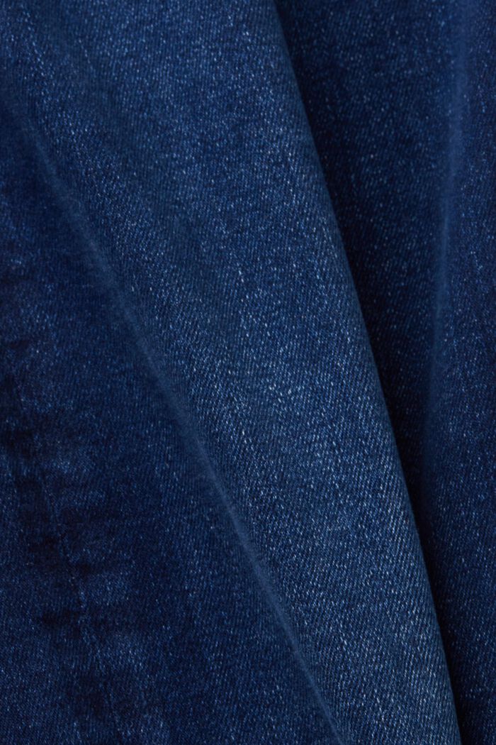 Stretchjeans mit geradem Bein, Baumwollmix