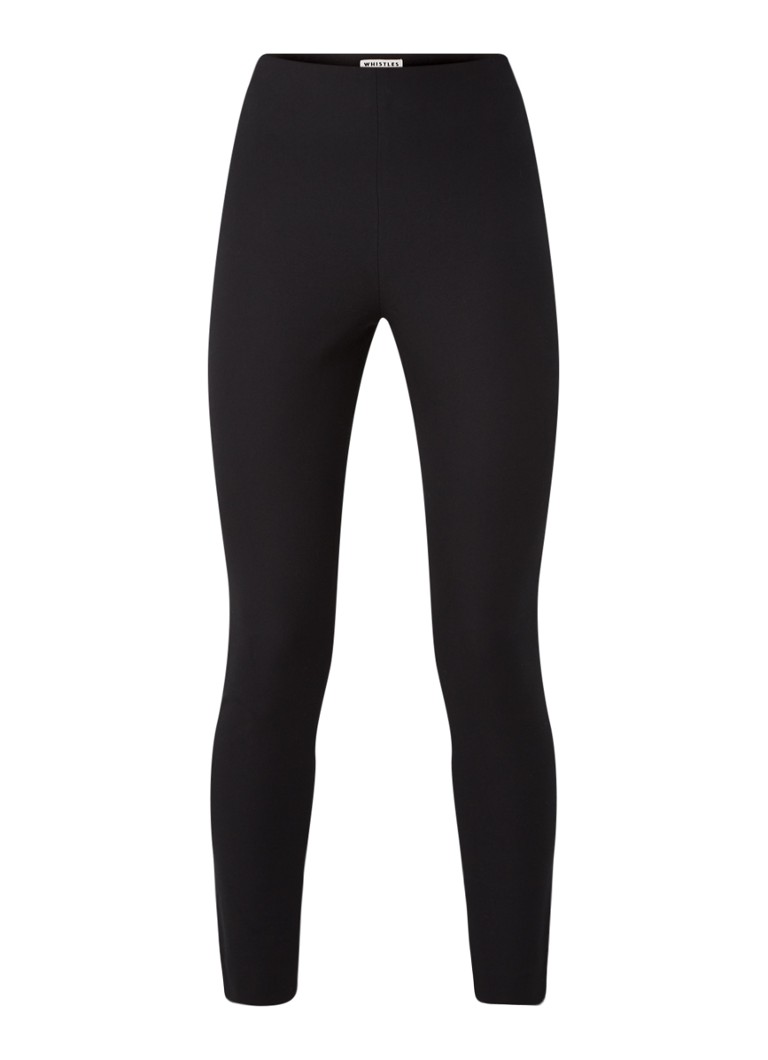 Pantaloni Whistles Stretch cu talie înaltă, slim fit