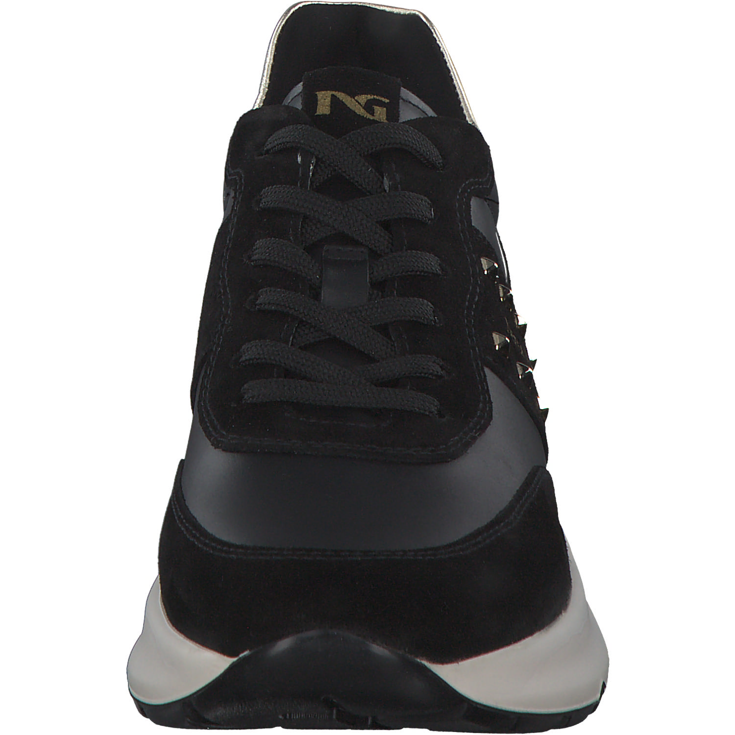 NeroGiardini I308335D, Schnürschuhe, Damen, Schwarz