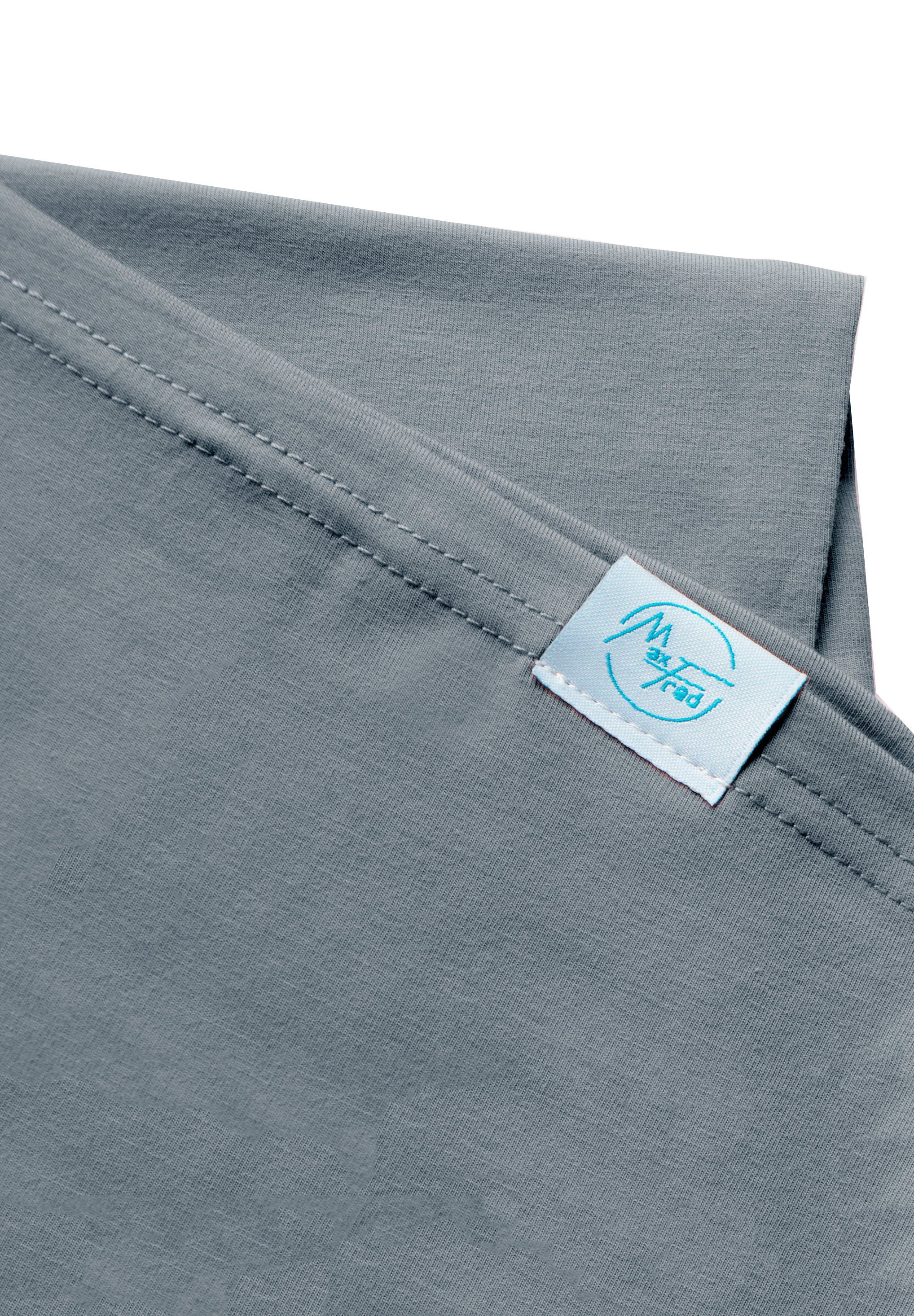Maxfred Multifunktionstuch Bamboo grey Multifunktionstuch, Elastisch, Nachhaltig, geringe Geruchsaufnahme, Ultraweich
