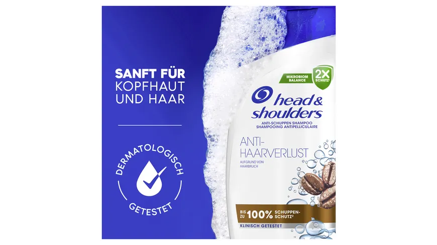 Head & Shoulders Anti-Schuppen Haarshampoo Anti-Haarverlust 300 ml