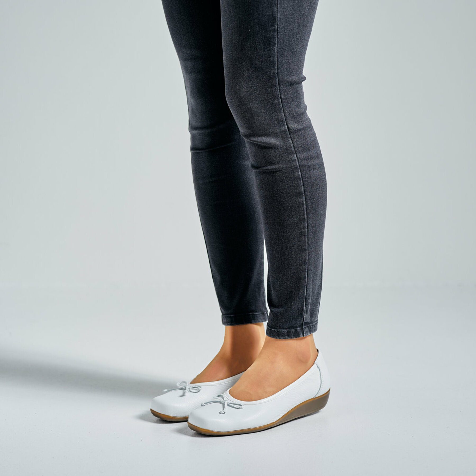vitaform Damenschuhe Ballerina Hirschleder Ballerina
