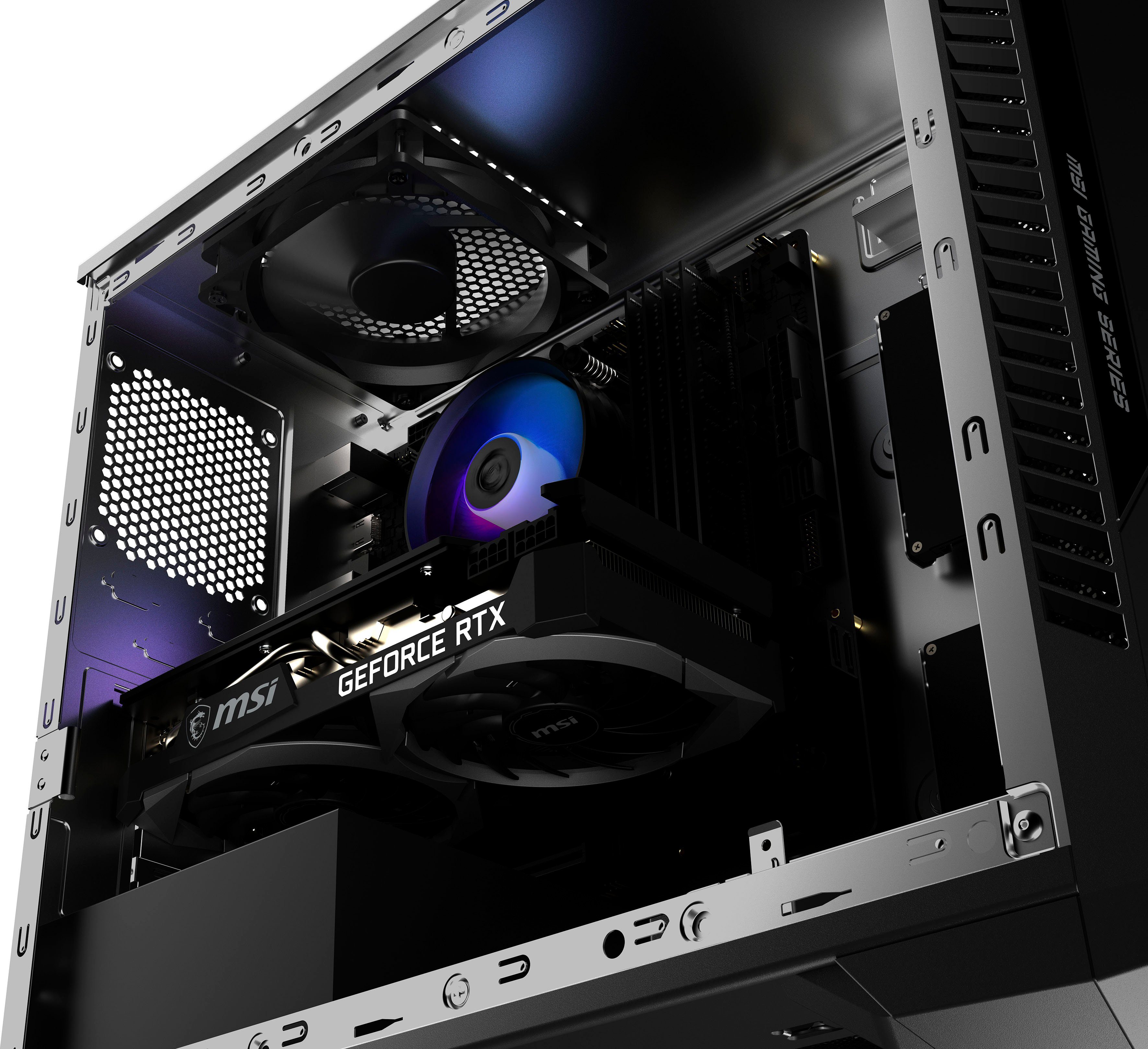 MSI MAG INFINITE S3 13NUC-820DE Gaming-PC (Intel Core i7 13700F, GeForce RTX 4060 VENTUS 2X BLACK 8G OC, 16 GB RAM, 1000 GB SSD, Luftkühlung)