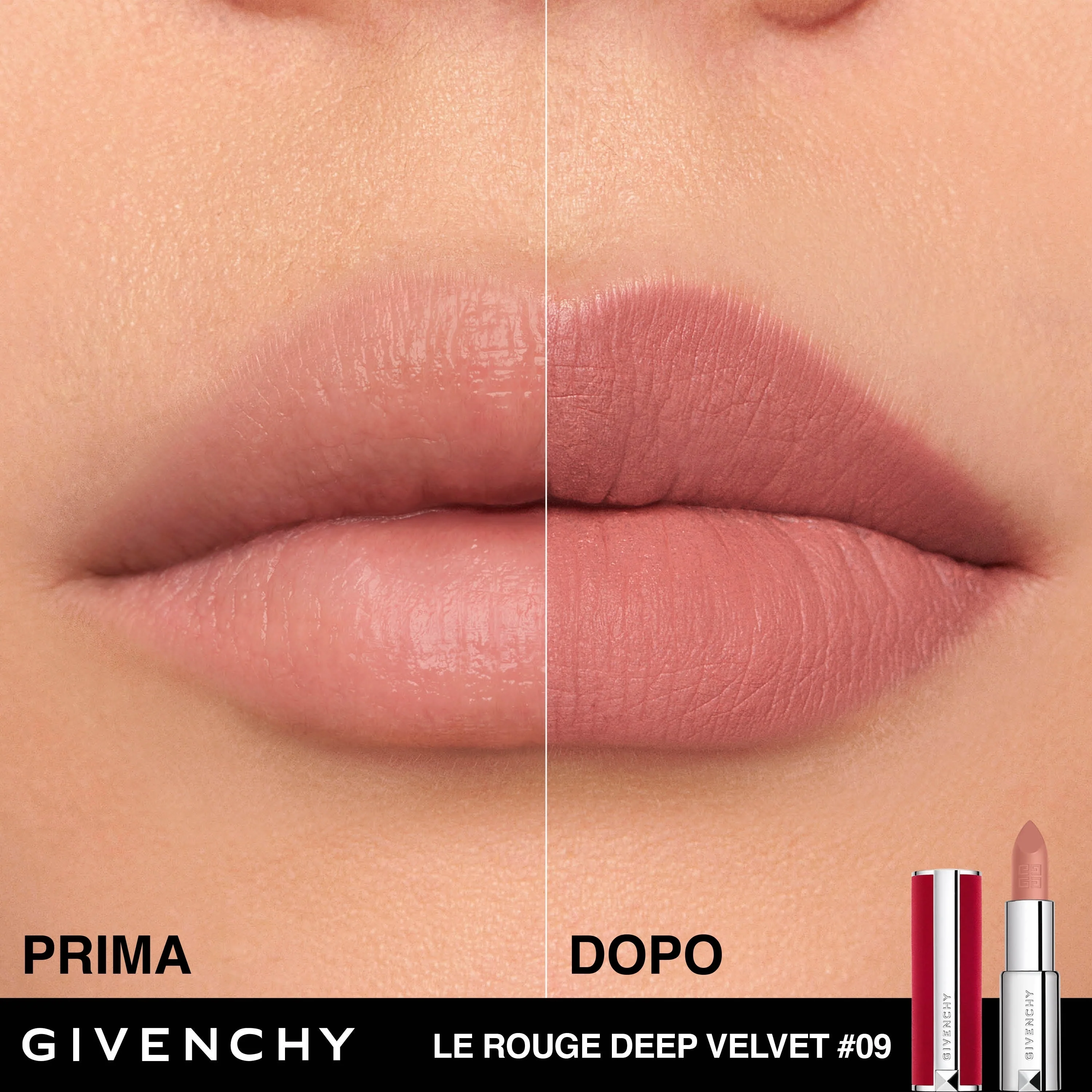 Batom Matte Le Rouge Deep Velvet Lips