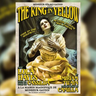 Arkham Horror Kunstdruck The King In Yellow Limited Edition 42 x 30 cm