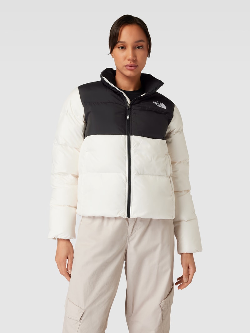 Steppjacke in Two-Tone-Machart Modell 'Saikuru' in weiß