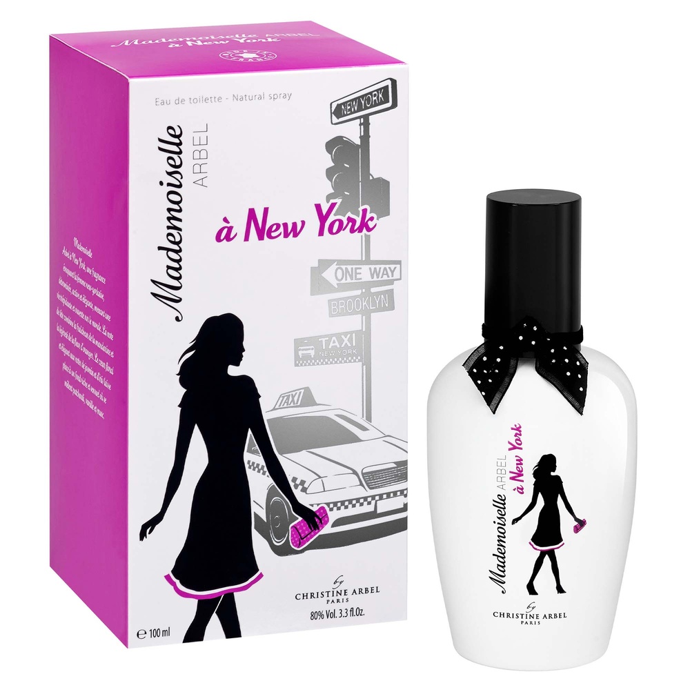 christine arbel Mademoiselle ARBEL à New York EDT 100 ml EAU DE TOILETTE