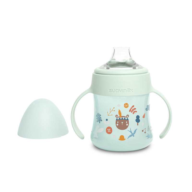 Tasse à anses First vert 4 mois et + Suavinex