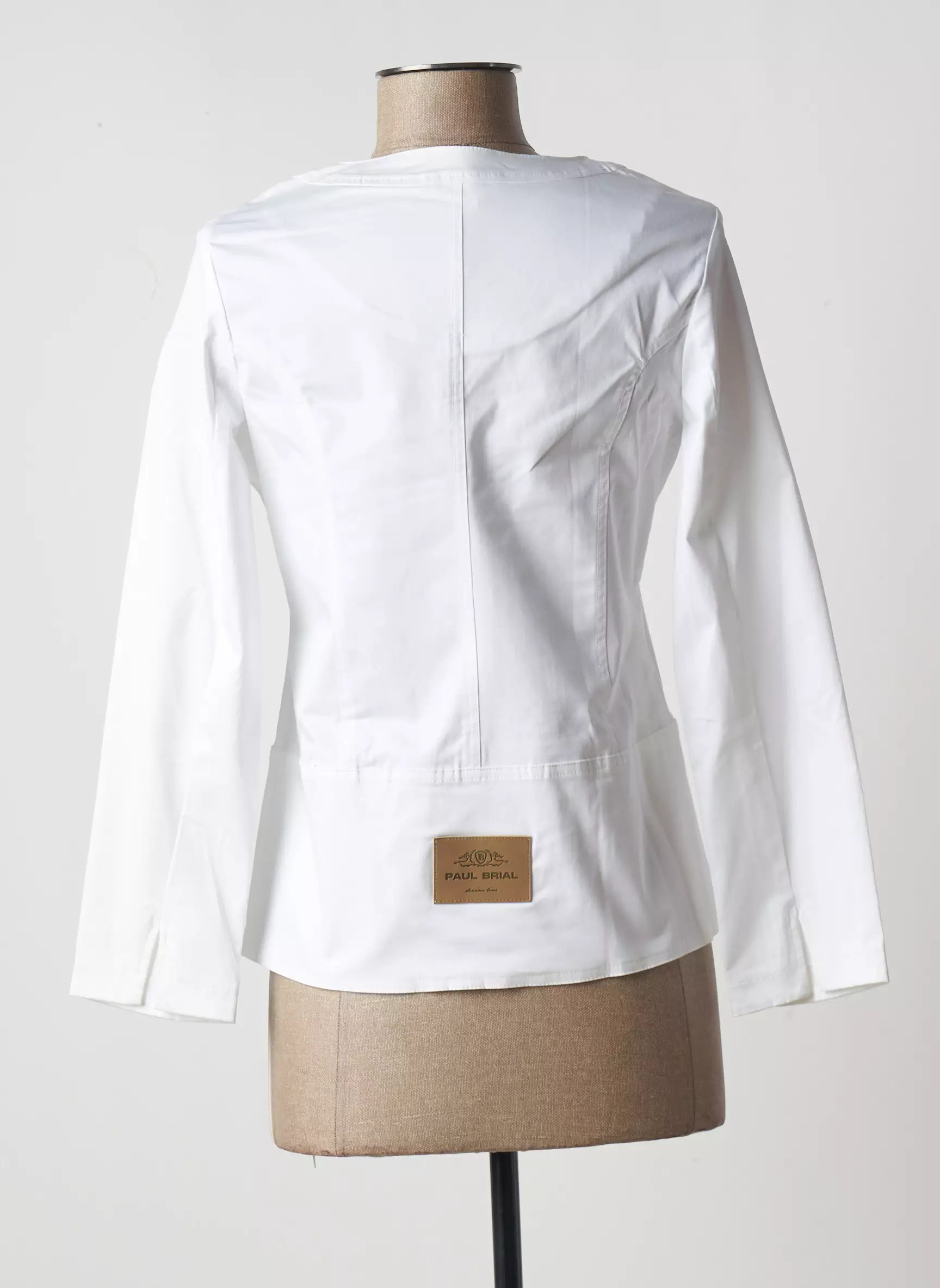 Paul Brial Vestecasual Femme couleur blanc
