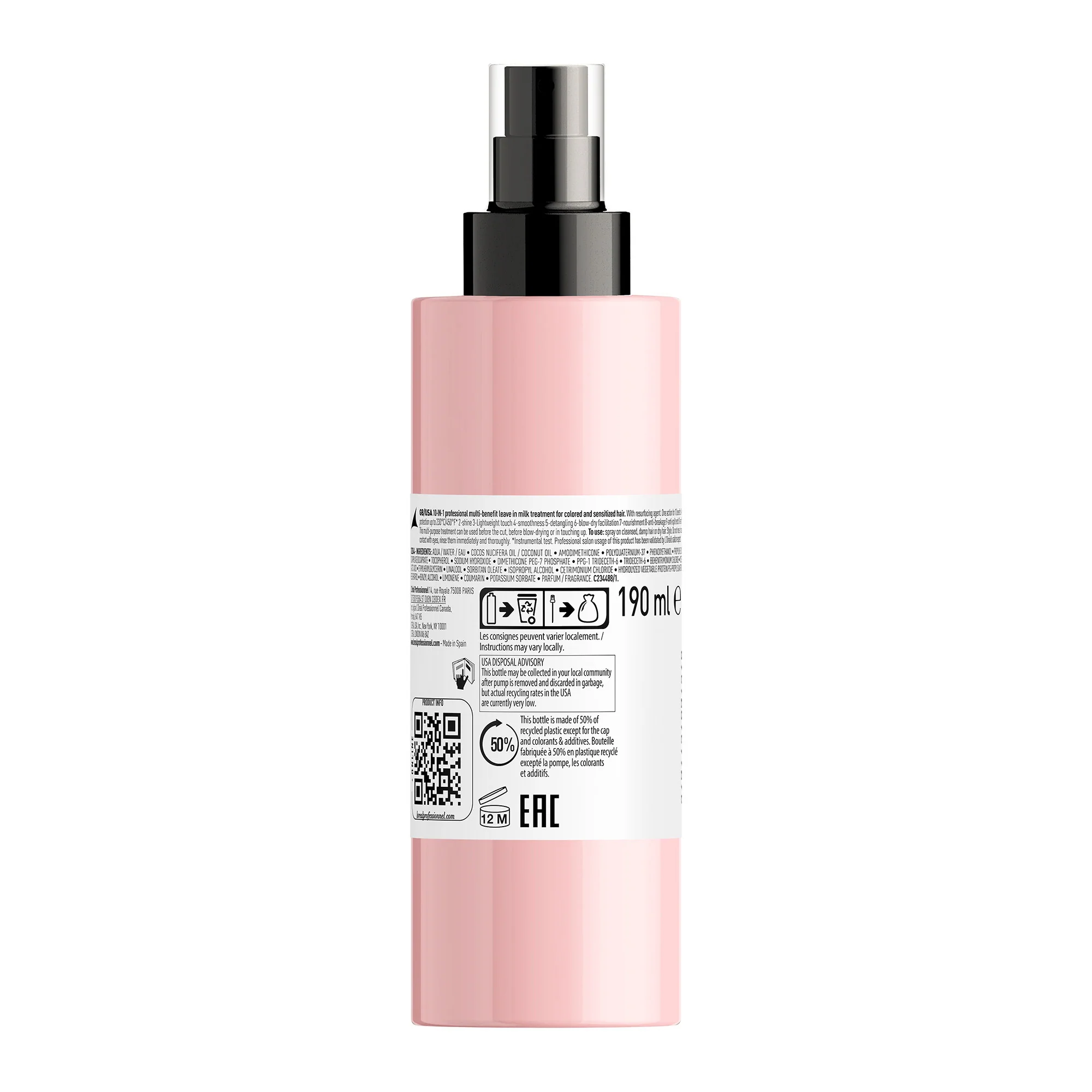 ASIANTUNTIJASARJA Uusi Vitamino Color 10-in-1 maitosuihke - Hiuslakka