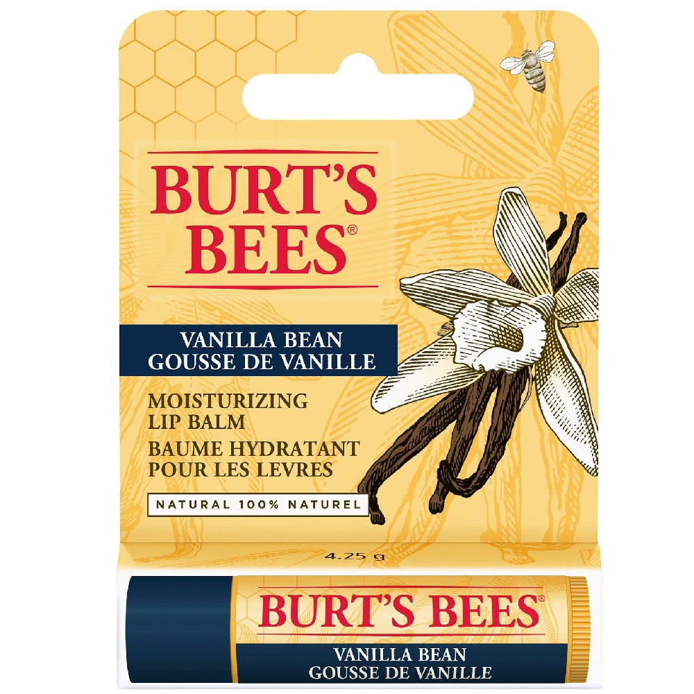 Burt's Bees Vanilla Bean Lip Balm Stick Blister 4,25 g